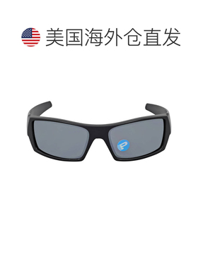 自营Oakley Gascan Polarized Black Iridium Wrap Men's Sunglas