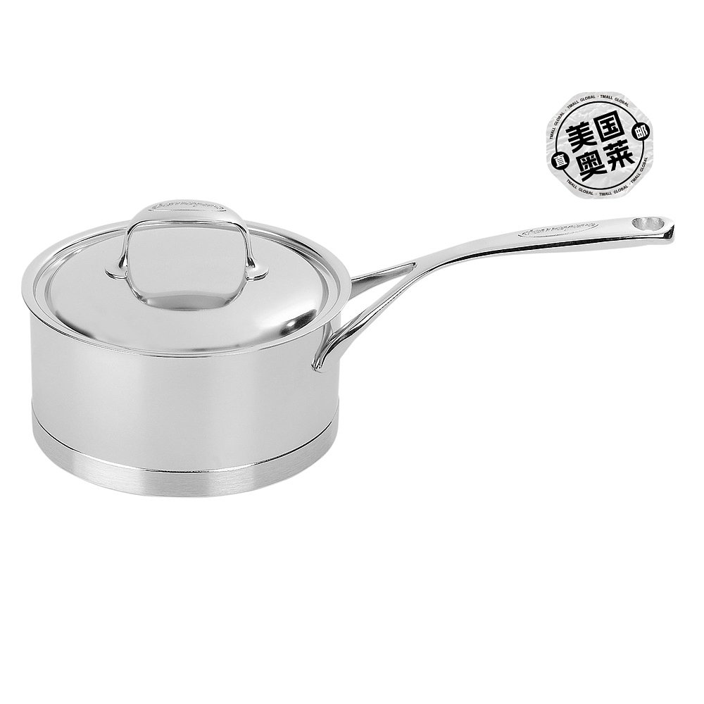自营 DEMEYERE Atlantis 不锈钢平底锅 - 不锈钢 - 3.2 夸脱 美国 - 图0