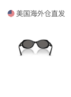 自营giorgio armani0ar8245hu Oval Black Acetate Sunglasses wi