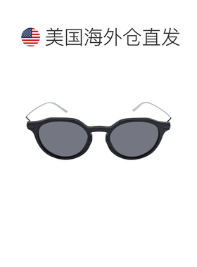 自营Prada Dark Gray Phantos Titanium Men's Sunglasses PR 12Y