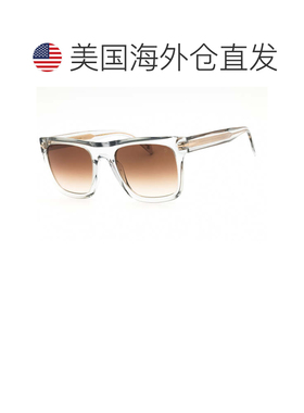 自营david beckhamDB 7000/S FLAT 063M HA透明灰色/深棕色渐变-