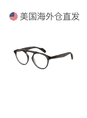 自营Yohji Yamamoto Plastic Glasses Men's (Frames) - brown 美