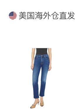 自营Mother Women's The Mid Rise Rider Flood Jeans, These Boo