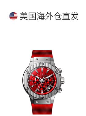 自营Christian Van Sant Men's Monarchy Red Dial Watch - red