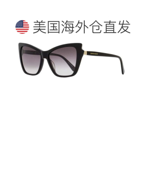 自营Longchamp 女士猫眼太阳镜 LO669S 001 黑色 56mm - 001 美国