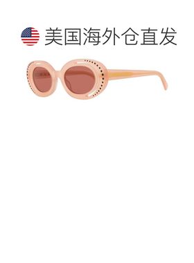 自营Marni 女士椭圆形太阳镜 Zion Canyon VDH Mellow 51 毫米 -
