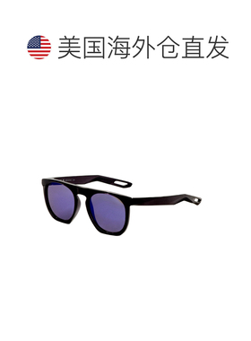自营Nike Men's 52 mm Black Sunglasses - obdsidian 美国奥莱直