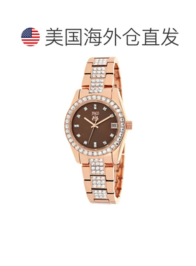 自营Jivago Women's Chocolate brown dial Watch - chocolate br