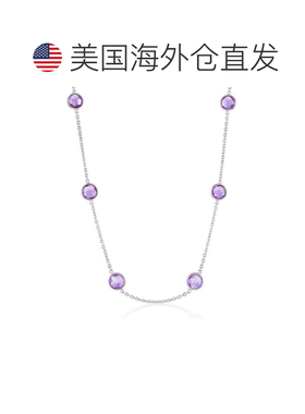 自营simonaSterling Silver, Bezel-Set 7mm Round Gem Station N