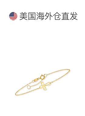 自营 RS Pure by Ross-Simons Italian 14kt Yellow Gold Looped