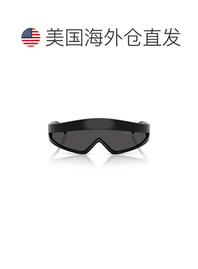 自营prada0pr B20s Futuristic Black Sunglasses - grey 美国奥