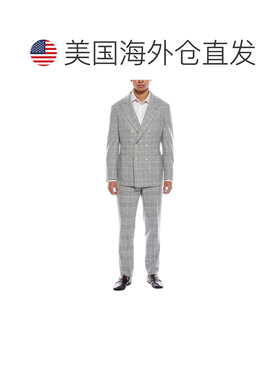 自营Brunello Cucinelli Silk Two-Piece Men's Suit - pearl 美