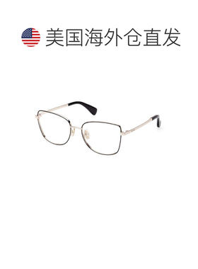 自营max maraMm5074金属蝴蝶框架眼镜-红色 美国奥莱直发