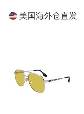自营Victoria Beckham Sunglasses Square Full Rim, Silver Fram