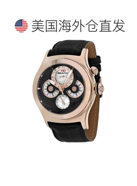 自营Seapro Men's Chronoscope Black Round 40mm - black 美国奥