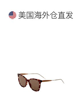 自营 tommy hilfiger汤米 希尔费格女士54毫米棕色太阳镜-哈瓦那