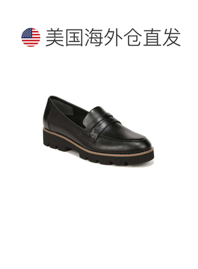 自营Men's Vionic Charm Cheryl II Loafer  Black Leather Slip