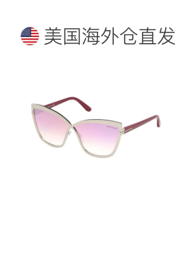 自营tom fordFT0715 16Z闪亮钯/渐变粉红色到珍珠-闪亮钯 美国奥