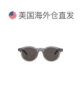 自营mont blanc圆形框醋酸酯太阳镜-灰黑色灰色 美国奥莱直发