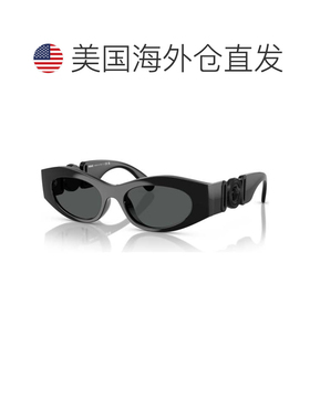 自营versace范思哲女款51mm黑色太阳镜VE4480U-536087-51-亮黑