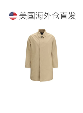 自营Herno Polyester Trench Men's Coat - beige 美国奥莱直发