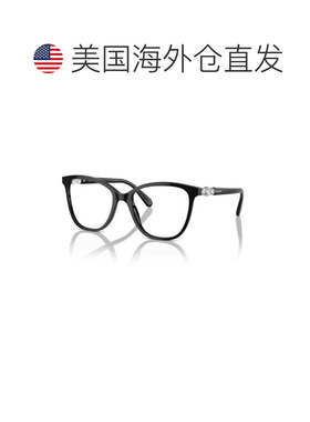 自营swarovski0sk2020 Black Acetate Cat-Eye Sunglasses - whit