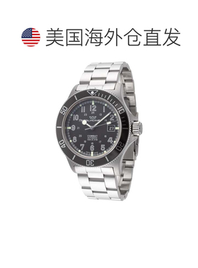 自营Glycine Men's Combat Sub 42mm Automatic Watch - silver