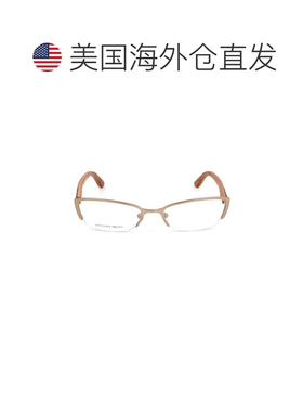 自营Alexander McQueen Metal Glasses Women's (Frames) - brown