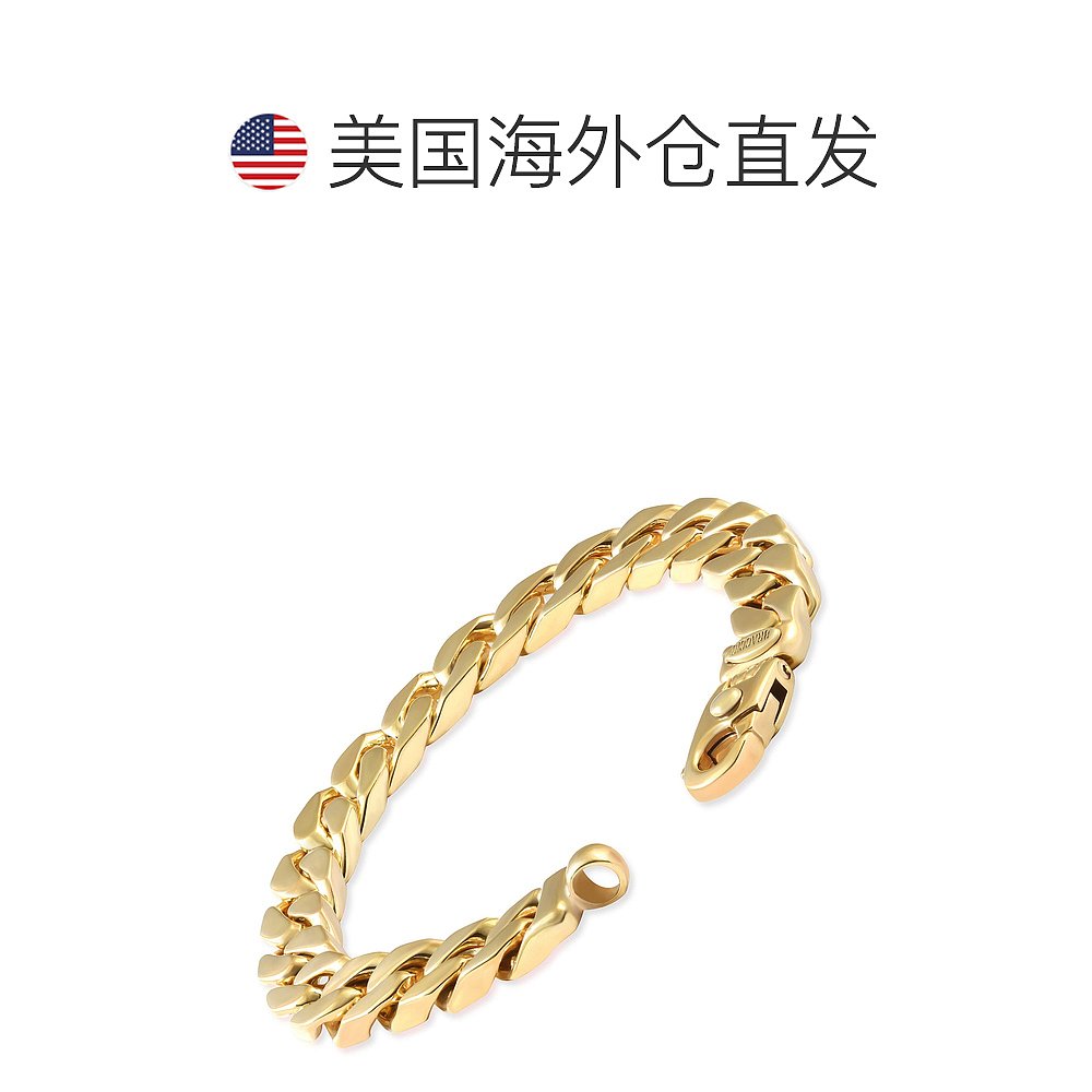 pompeii3Men's Solid 14k Yellow Gold 70 grams Gold Cuban Link - 图1