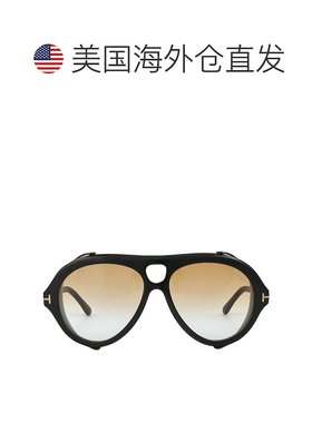 自营Tom Ford Neughman Amber Gradient Pilot Men's Sunglasses