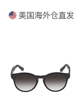 自营Salvatore Ferragamo Grey Gradient Round Ladies Sunglasse