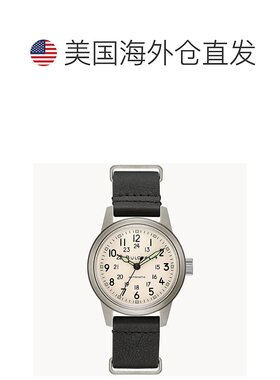 自营Bulova Men's Military Heritage White Dial Watch - white
