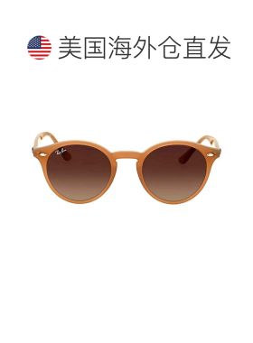 自营ray-banRay Ban Brown Gradient Round Unisex Sunglasses RB