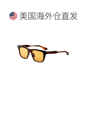 自营Dita Unisex 53 mm Brown Sunglasses - chestnut swirl 美国