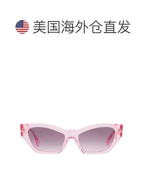 自营Versace Rose Gradient Cat Eye Ladies Sunglasses VE4488U