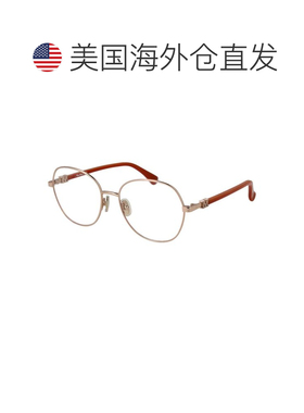 自营Max Mara Metal Glasses Women's (Frames) - gold 美国奥莱