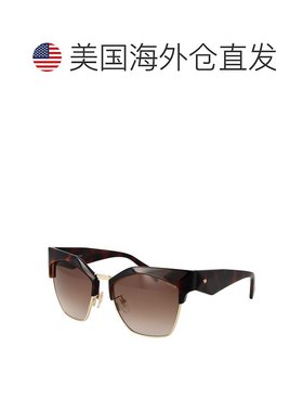 自营Police Plastic Women's Sunglasses - brown 美国奥莱直发