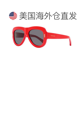 自营salvatore ferragamoFerragamo女款厚框飞行员太阳镜SF2029SE