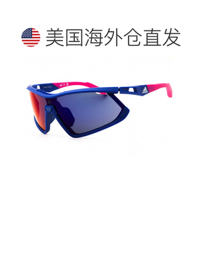 自营adidasSP0055 91Z哑光蓝/紫罗兰色渐变或镜面哑光蓝 美国奥莱