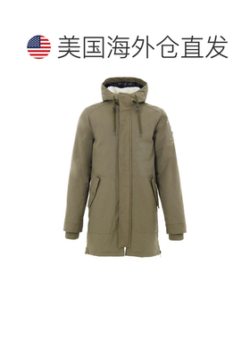 自营Moose Knuckles Cotton Men's Parka - green 美国奥莱直发