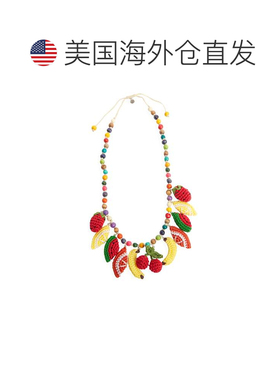 自营the sakClara Charm项链-手工钩针编织-水果 美国奥莱直发