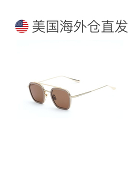 自营Belstaff Titanium Women's Sunglasses - gold 美国奥莱直发