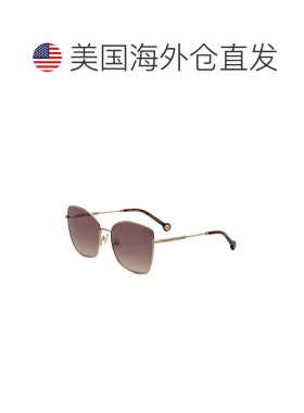 自营Carolina Herrera Women's 59 mm Rose Gold Sunglasses - ro
