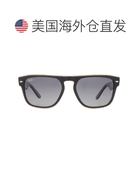 自营ray-banRay Ban Grey/Blue Square Unisex Sunglasses RB4407