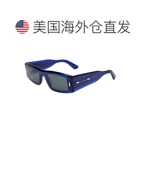 自营Calvin Klein Unisex 52 mm Blue Sunglasses - blue 美国奥