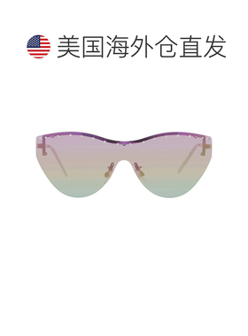 自营Betsey Johnson Rainbow Shield Ladies Sunglasses 10267564