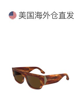自营Victoria Beckham Acetate Women's Sunglasses - brown 美国