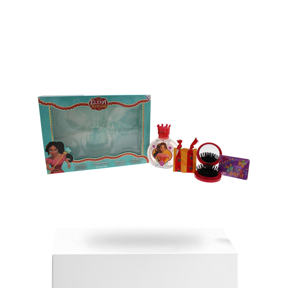 天猫国际美国直购美国直邮Disney迪士尼艾莲娜公主儿童香水礼盒套装4件套自然清新3