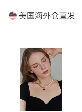 joey babyKuro 心形项链 - 黑色 【美国奥莱】直发