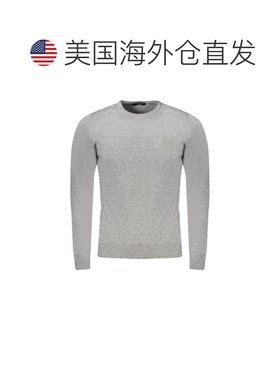 自营Cavalli Class Viscosa Men's Men's Sweater - gray 美国奥